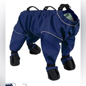 DogLemi Dog Shoes Suspenders Pants Leggings Adjustable Boots Waterproof Sz XL